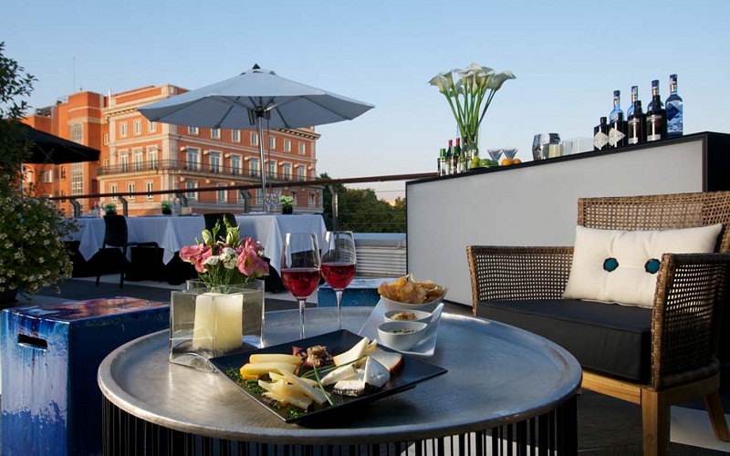 most rooftop bars Madrid