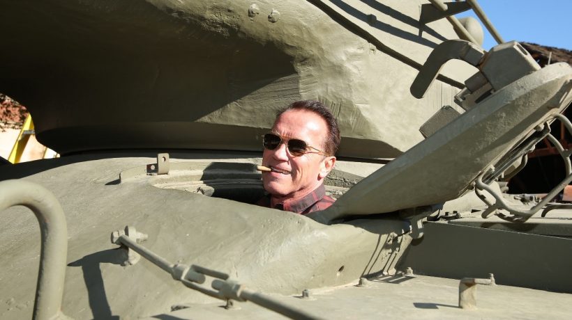 Which Hollywood star owns a tank?