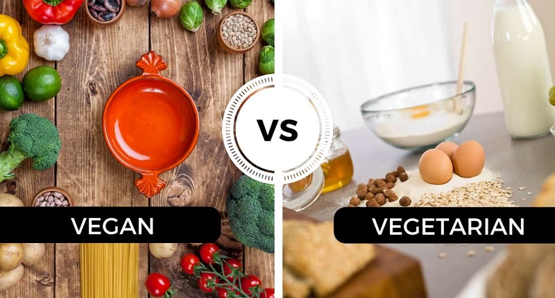 vegan and vegetarian