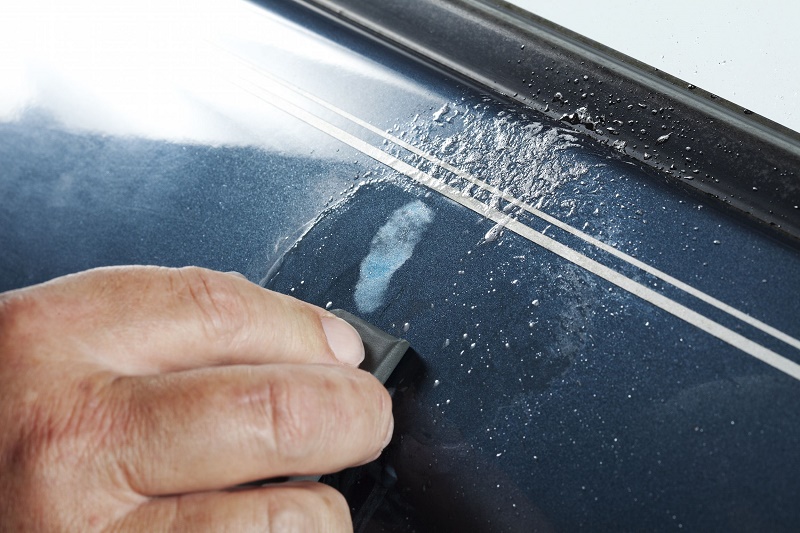 How to fix deep scratches on car door