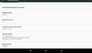 Search for new versions of Android