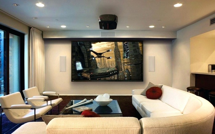  Living room theaters