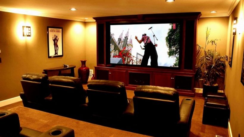 Set Up Living Room Theaters in Your House With Unique Ideas
