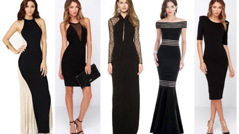 How to wear black to be elegant and refined