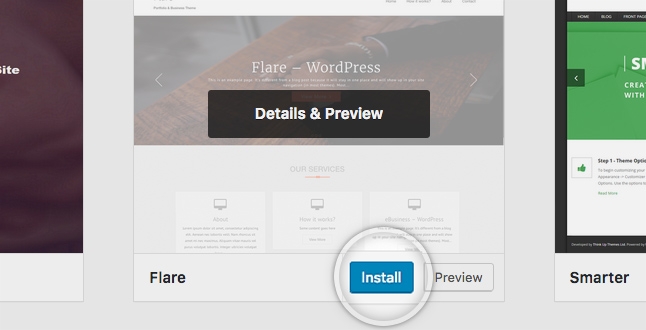 how to install a theme in wordpress