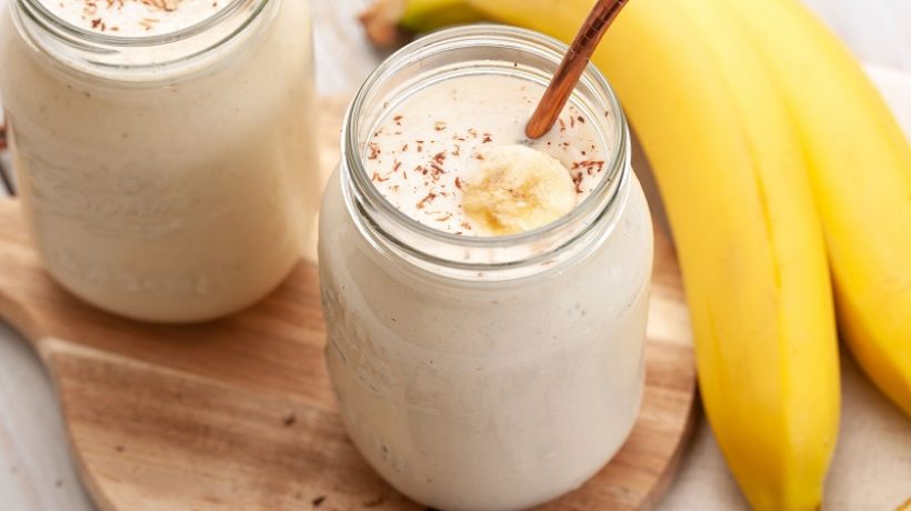 Banana milkshake: the recipe to prepare it creamy in a short time