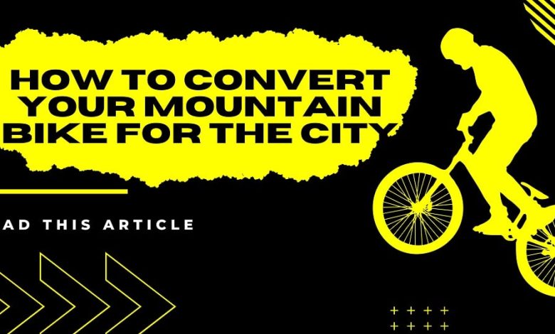 convert your mountain bike for the city