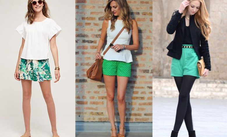 What to Wear With Green Shorts?