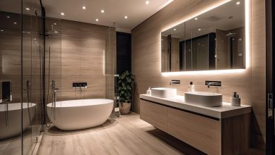 How to make a small bathroom feel luxurious?