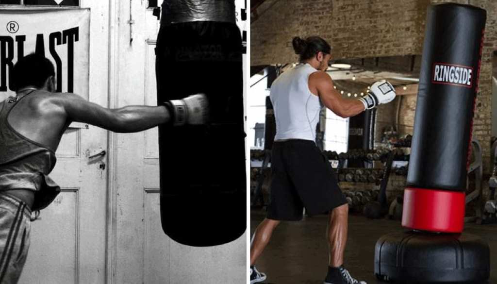 How to use a punching bag without hanging it