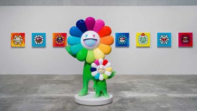 What is Takashi Murakami's most famous piece