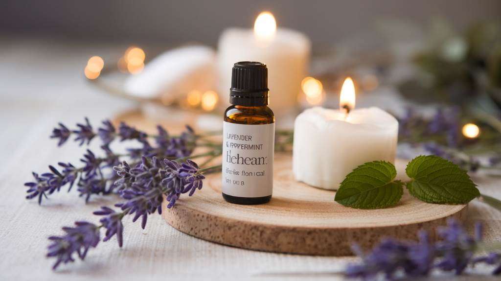 lavender & peppermint oils