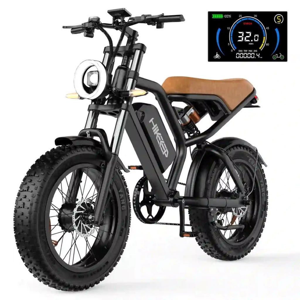 High-performance dual motor electric bike designed for power and adventure on all terrains