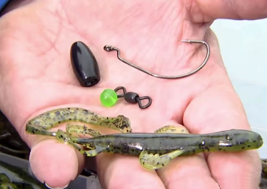 Comparison of bullet weight and egg sinker for bass fishing Carolina rig techniques