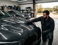 Protect your vehicle with professional ceramic coating in New Braunfels, TX. Get high-gloss shine, UV defense, and long-lasting paint protection. Call today!